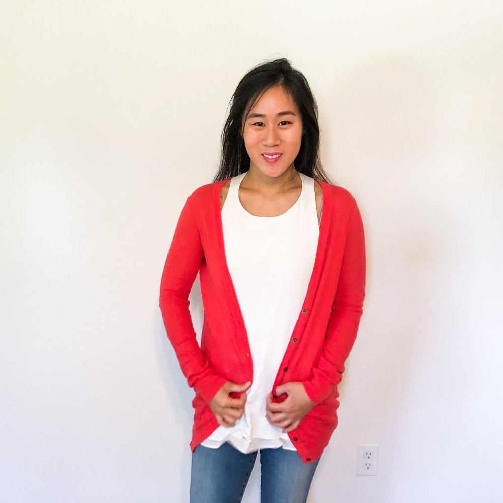 Madewell cotton cardigan S